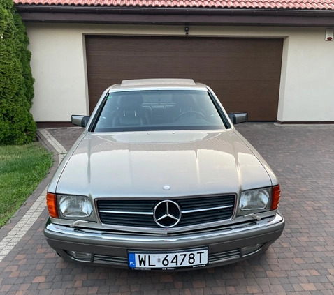 Mercedes-Benz Klasa S cena 129000 przebieg: 189500, rok produkcji 1990 z Lesko małe 379